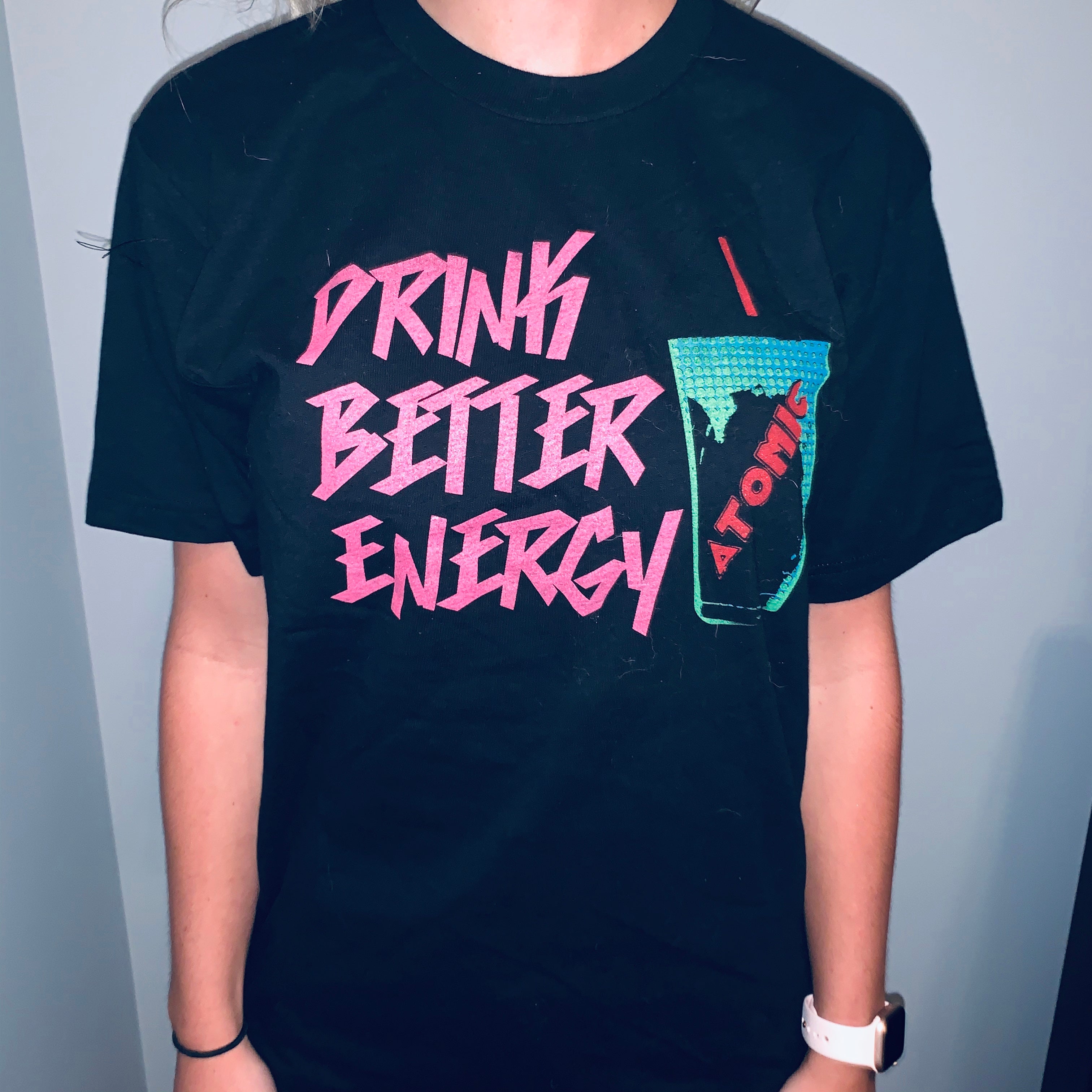 Drink Better Energy T-shirt& Sticker
