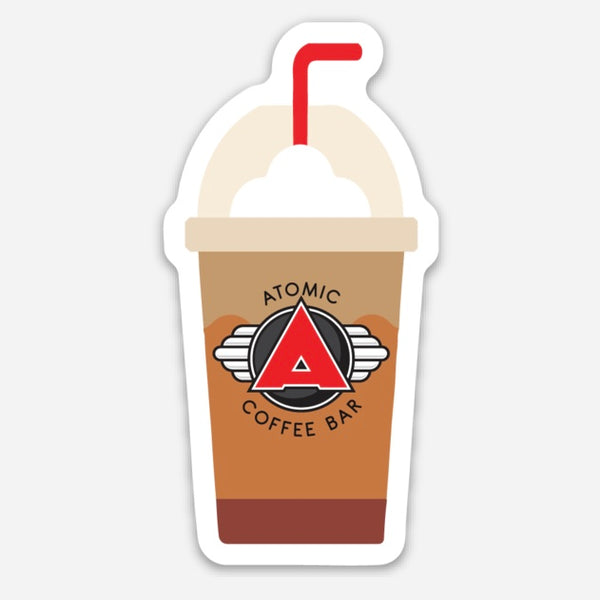 Atomic Energy Drink Sticker – Atomic Coffee Bar